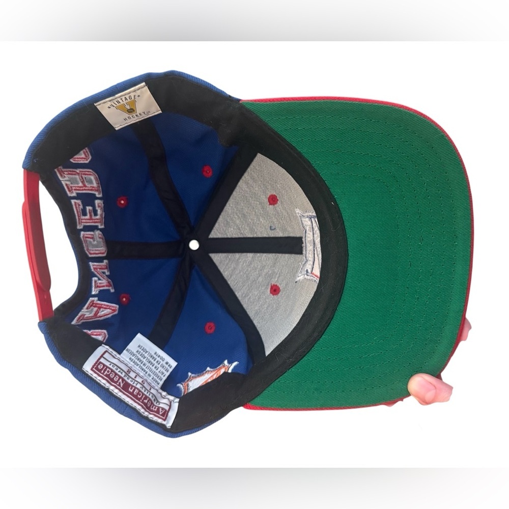NY Rangers Cap in Blue and Red - Picture 5 of 7